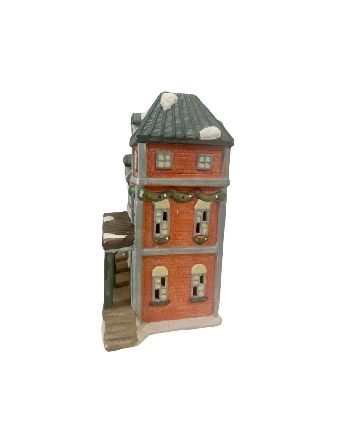 Vintage ceramic Christmas village - Village Station - photo 4
