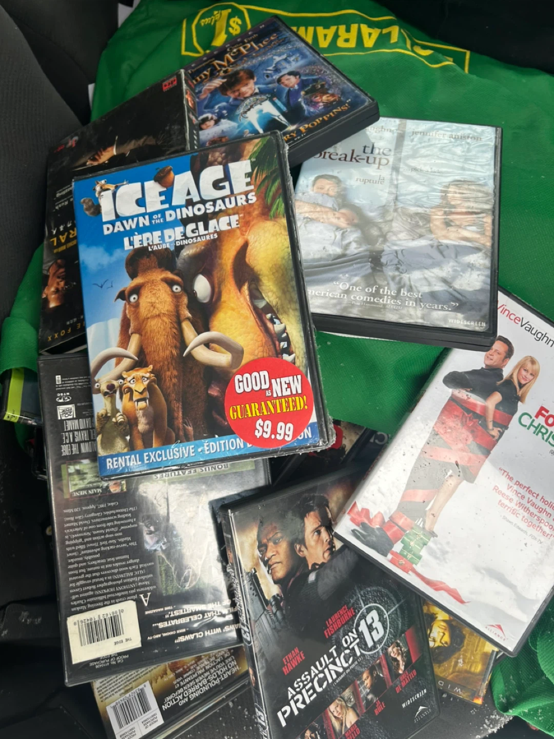 Bag full of dvds ,  about 60