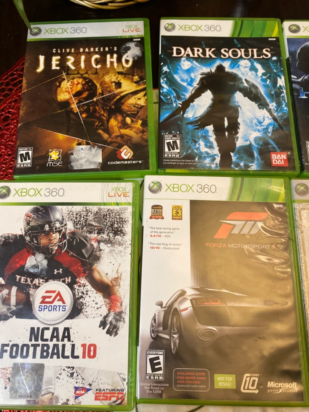 Xbox 360 Game Lot