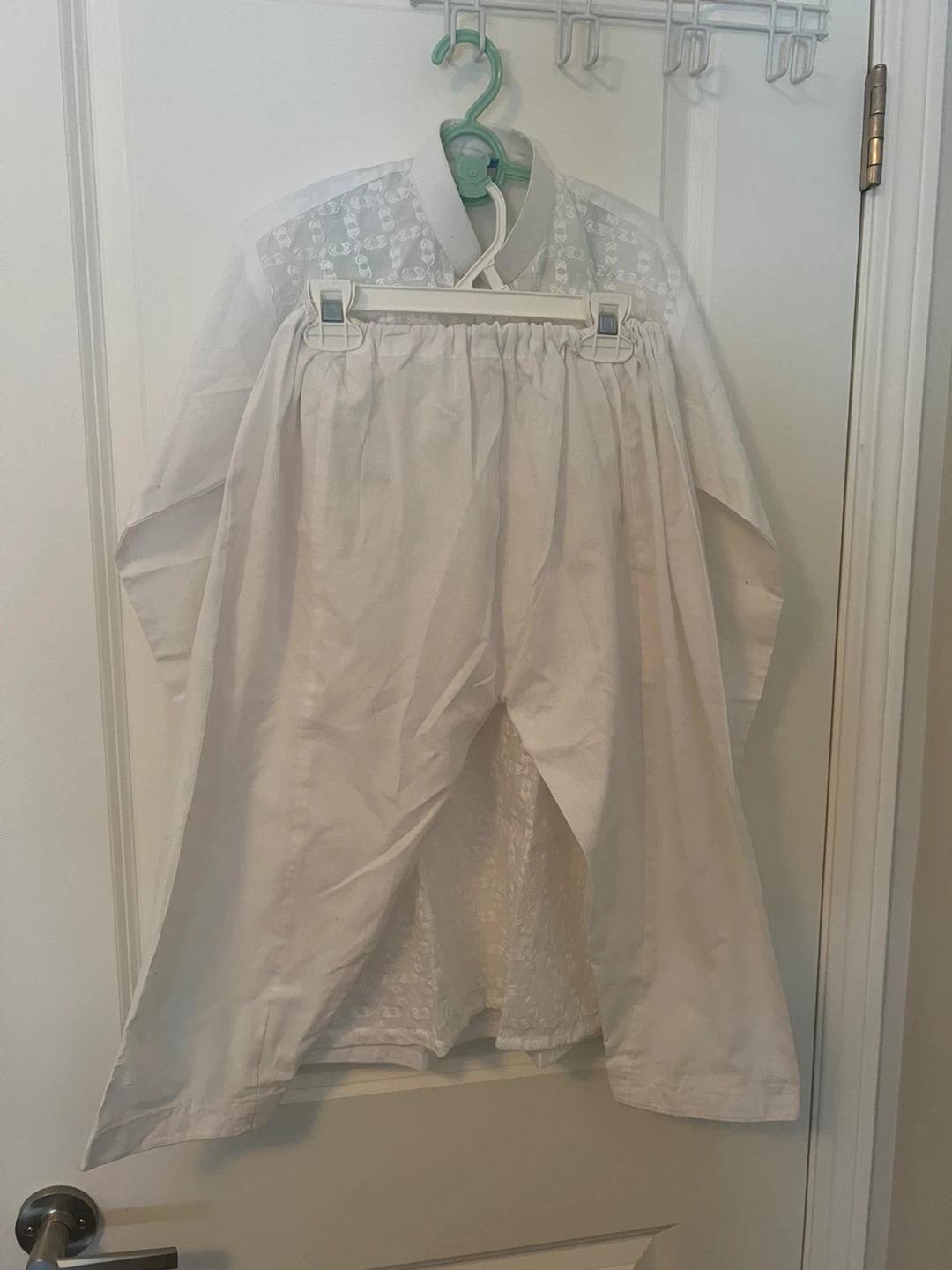 White Kids' Salwar Kameez Set - photo 2