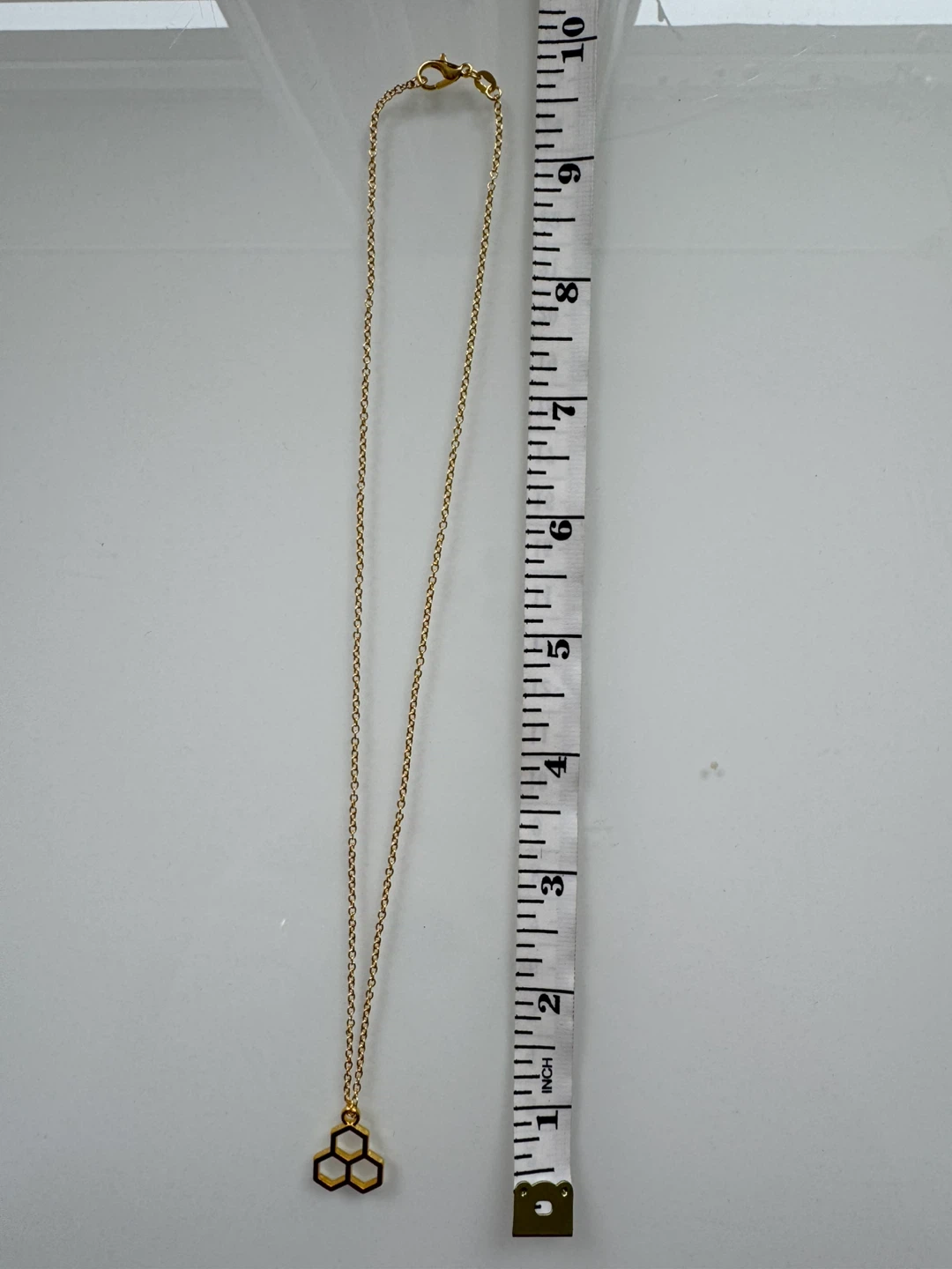 Honeycomb Pendant Necklace - photo 2