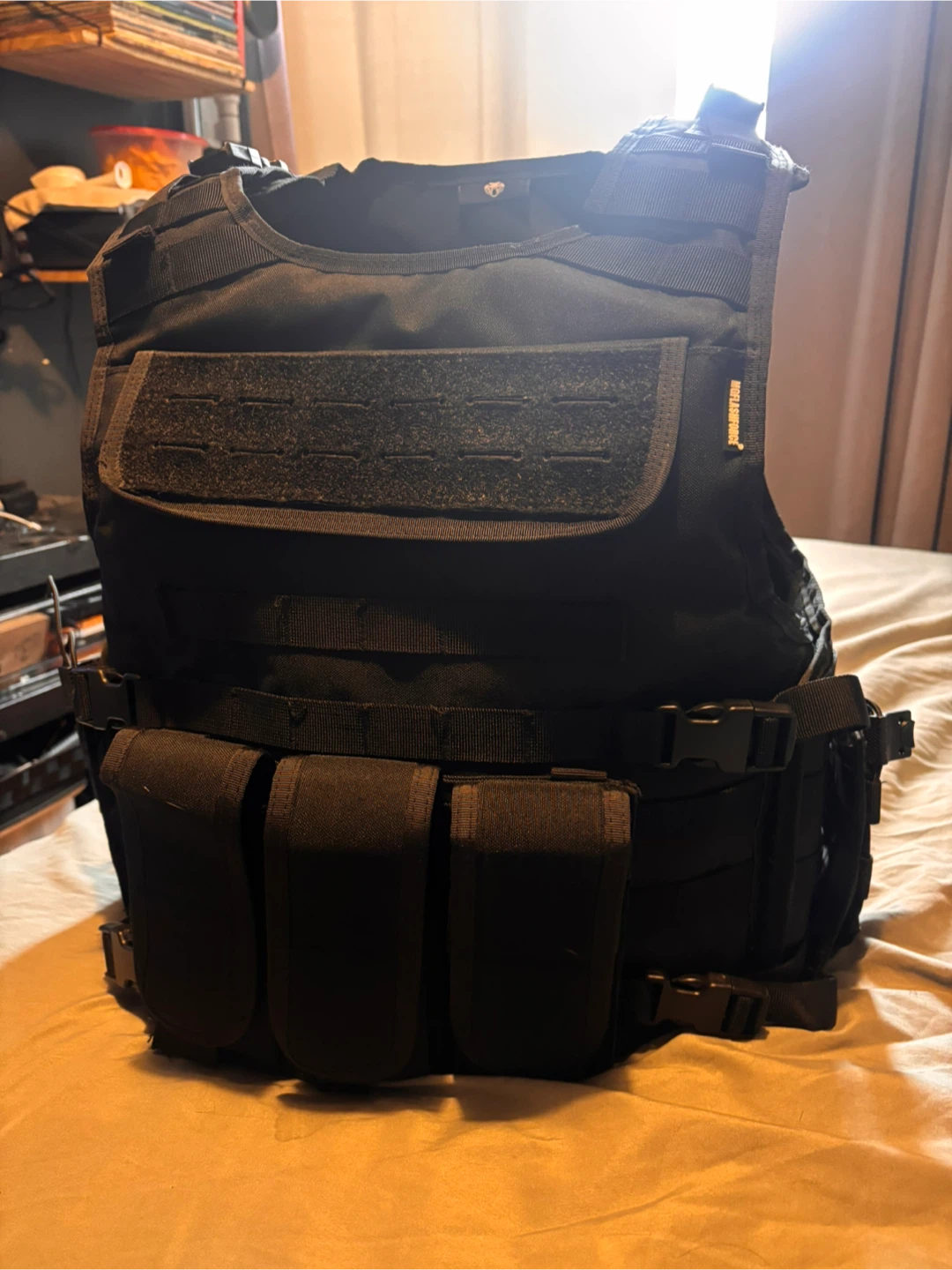 Black “MG Flash Force” Tactical Vest - photo 3
