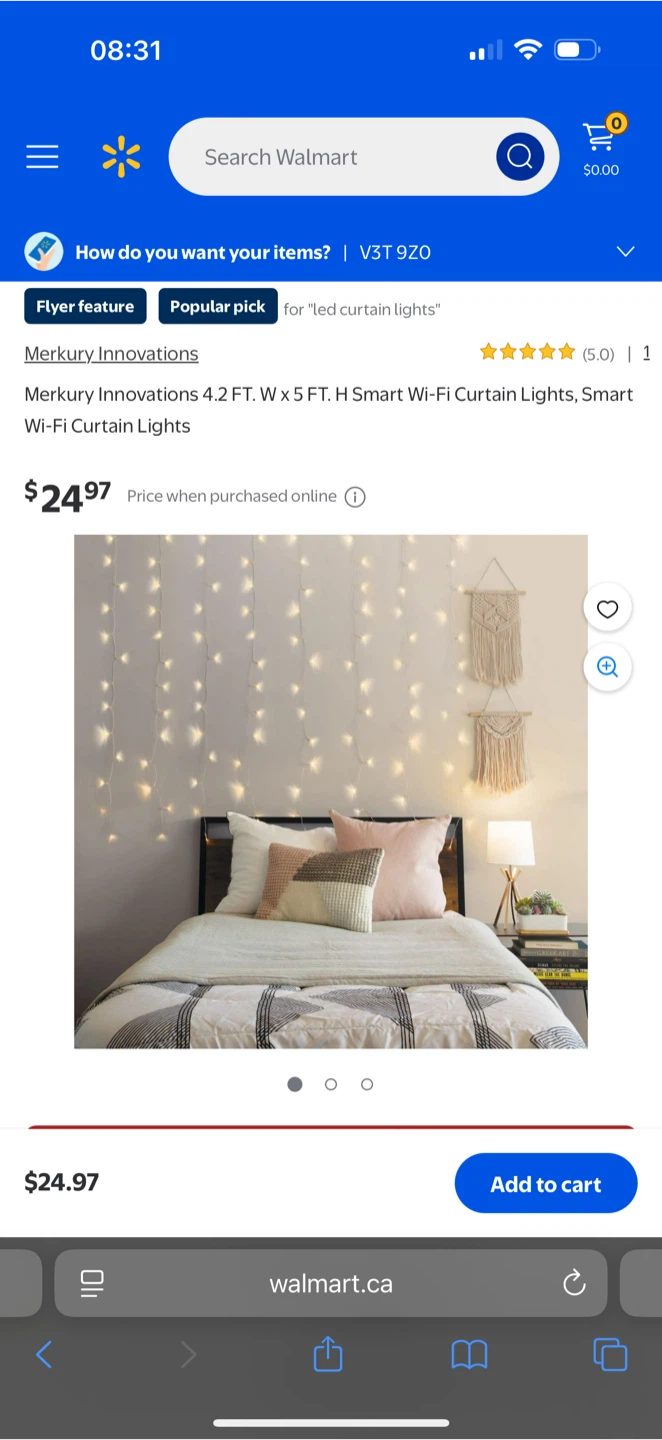 Merkury Innovations Smart Wi-Fi Curtain Lights - New in Box! - photo 5