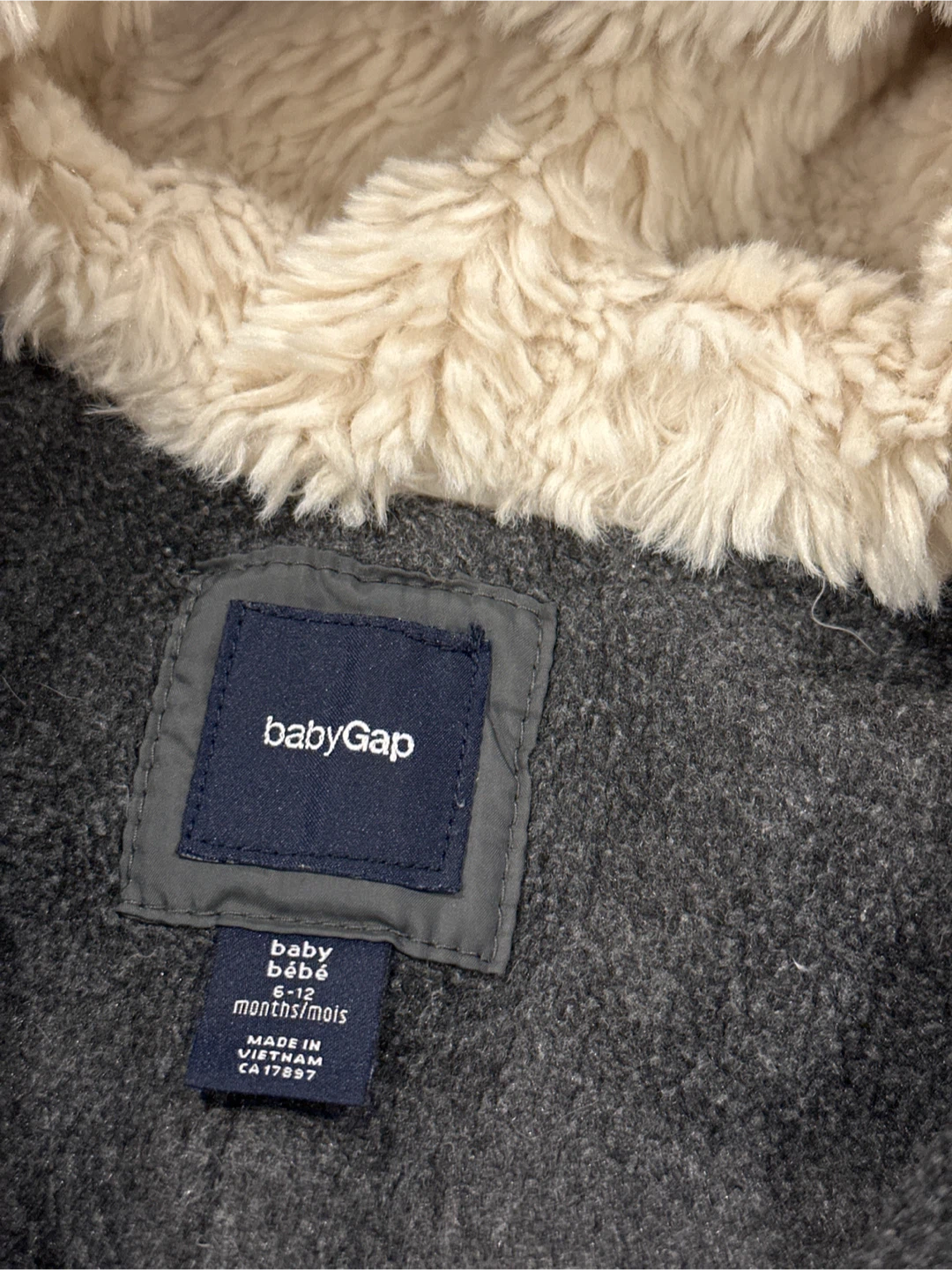 BabyGap 6-12 Months Snowsuit - Grey - photo 2