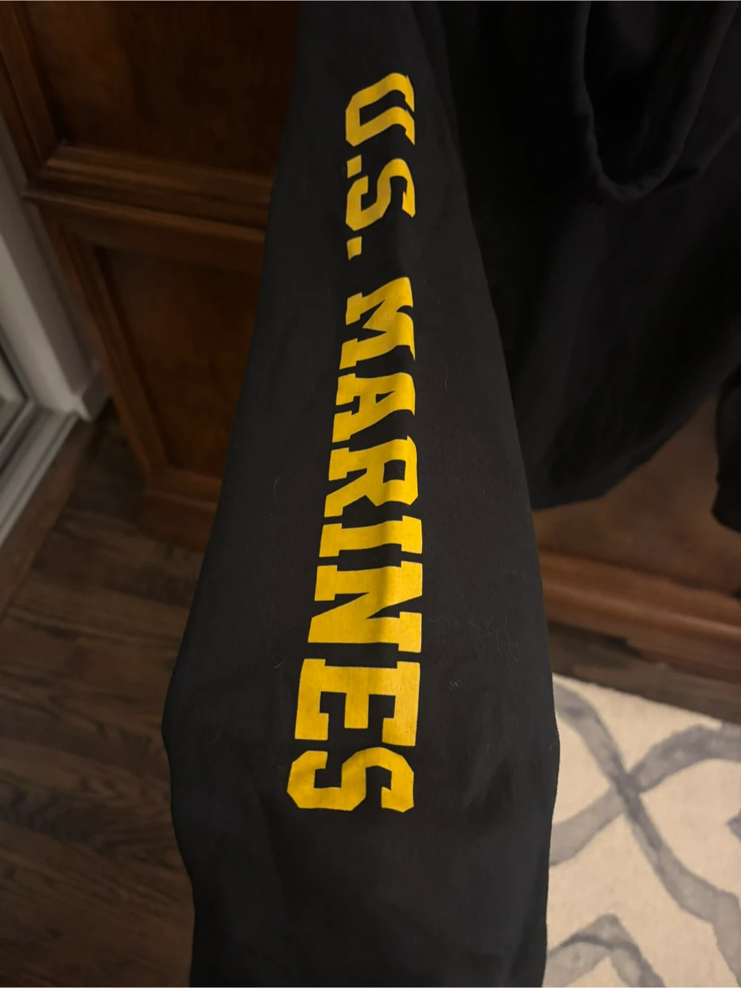 Gildan U.S. Marines Black Hoodie - Size M - photo 3