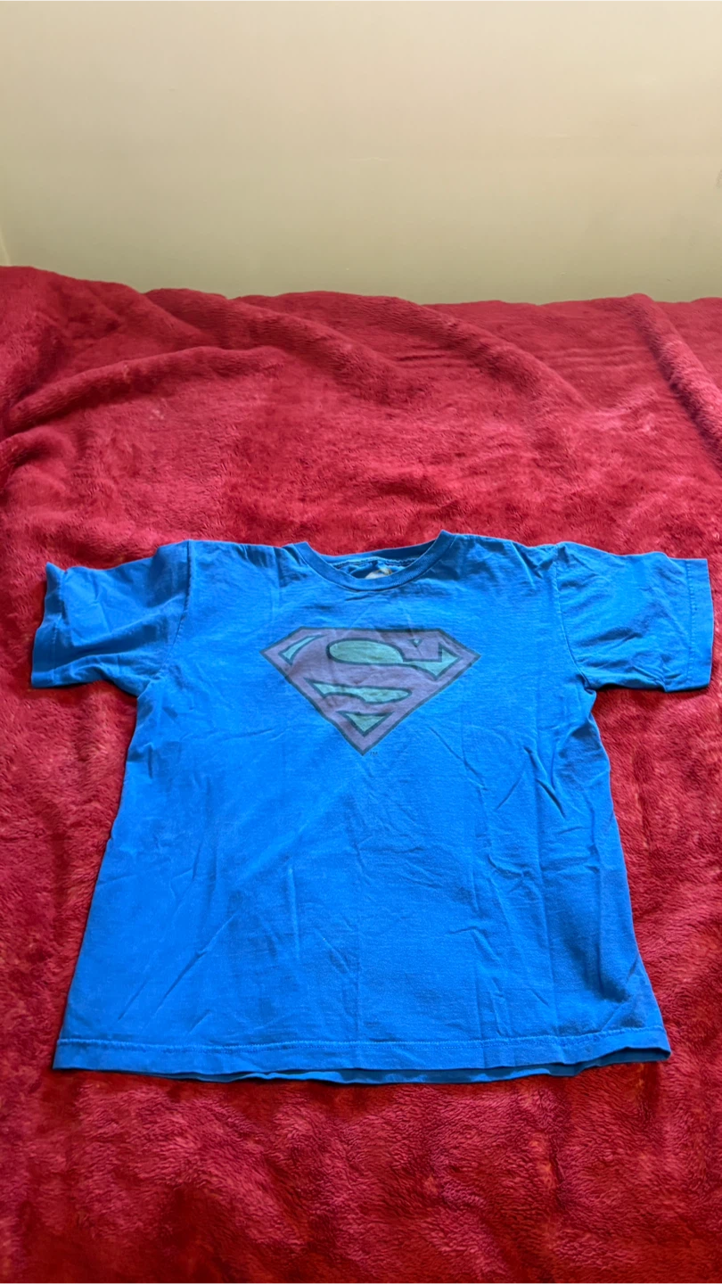Superman Blue T-Shirt - Size XL - photo 3