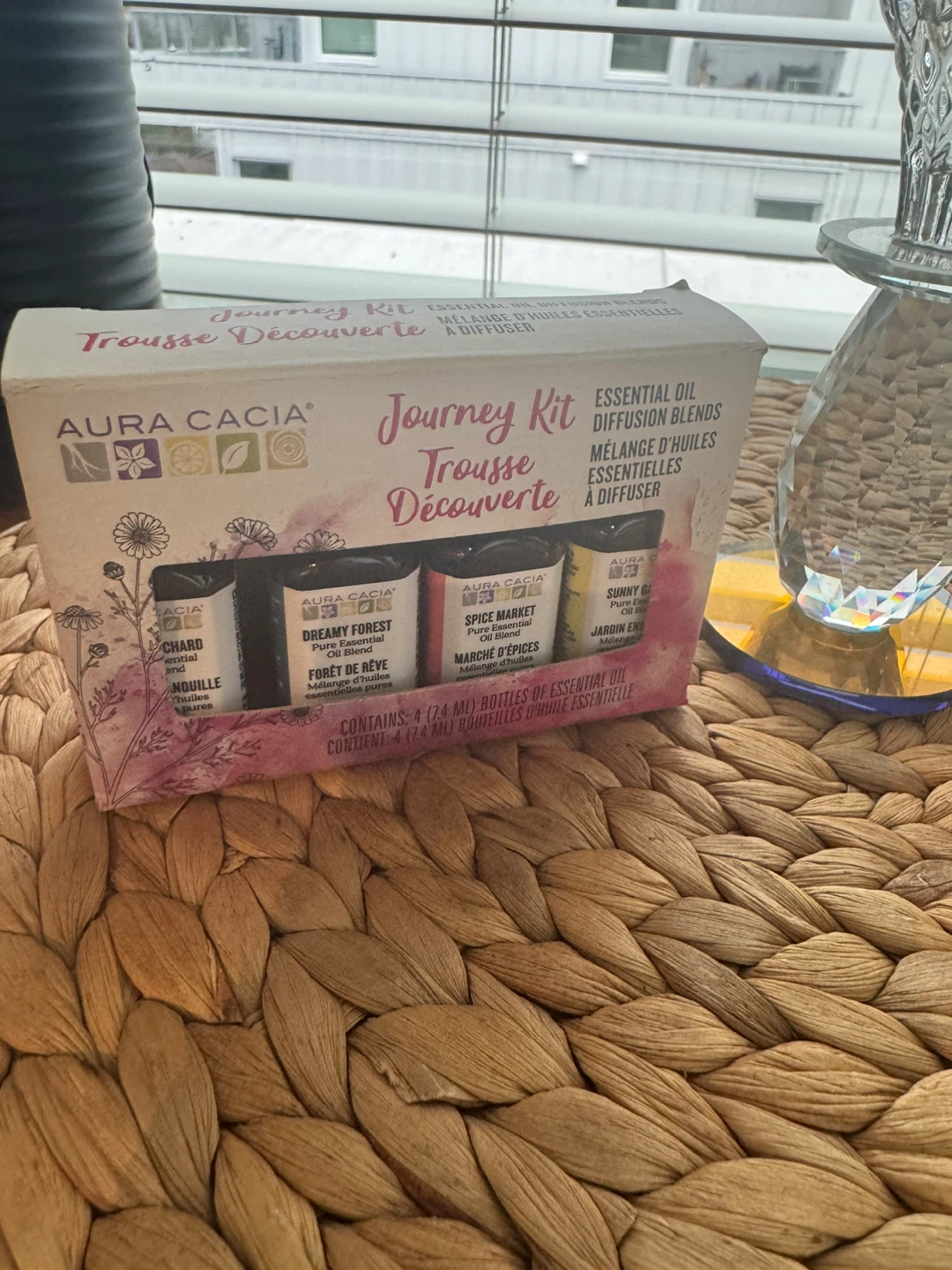Aura Cacia Journey Kit Essential Oil Diffusion Blends
