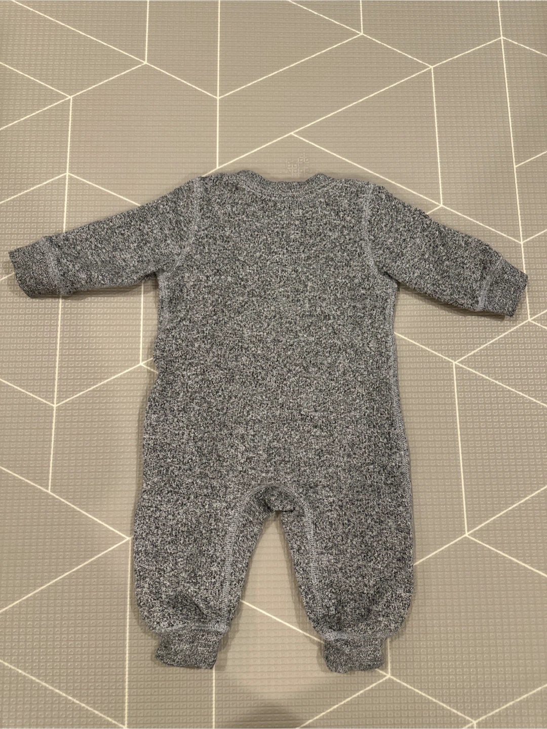Roots Baby Romper - Size 3-6M - Salt & Pepper - photo 3