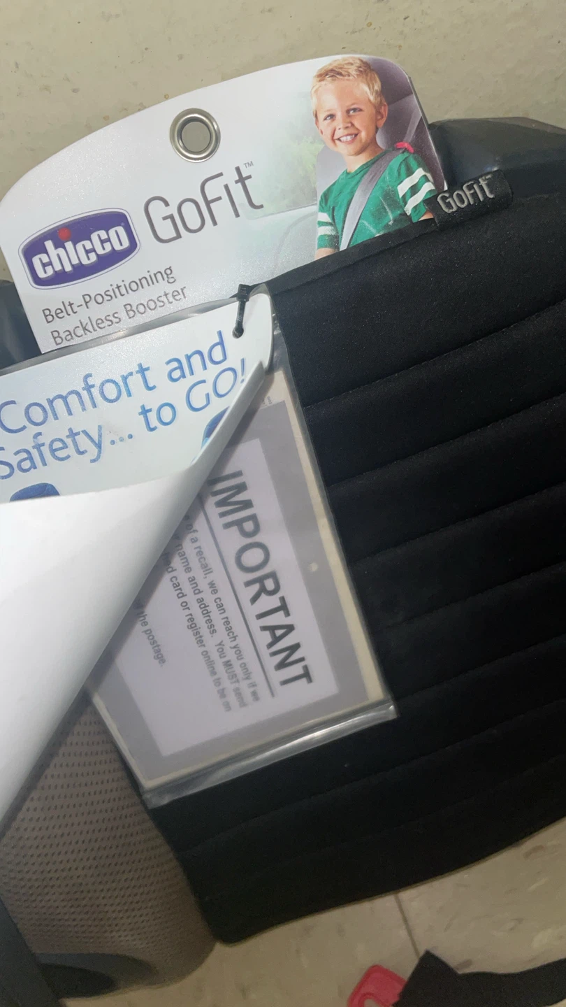 Chicco GoFit Belt-Positioning Backless Booster Seat - photo 2
