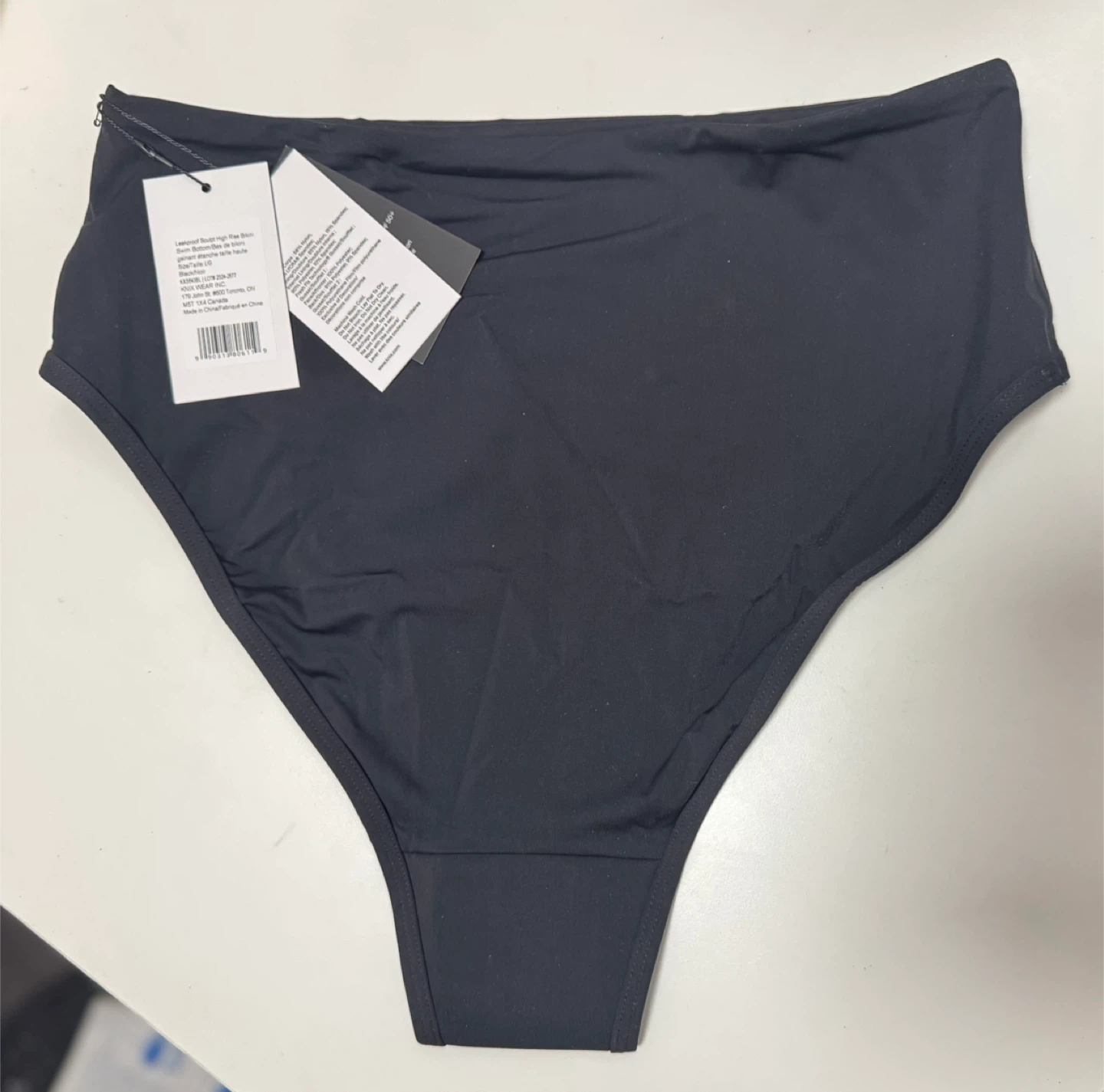 Knix Black High Rise Bikini Bottom L/G - photo 2