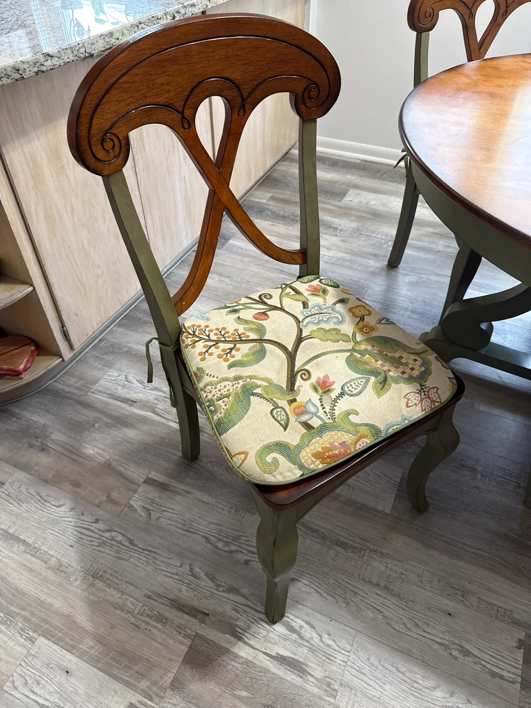 Pier 1 Imports Dining Table with 4 Chairs - photo 2