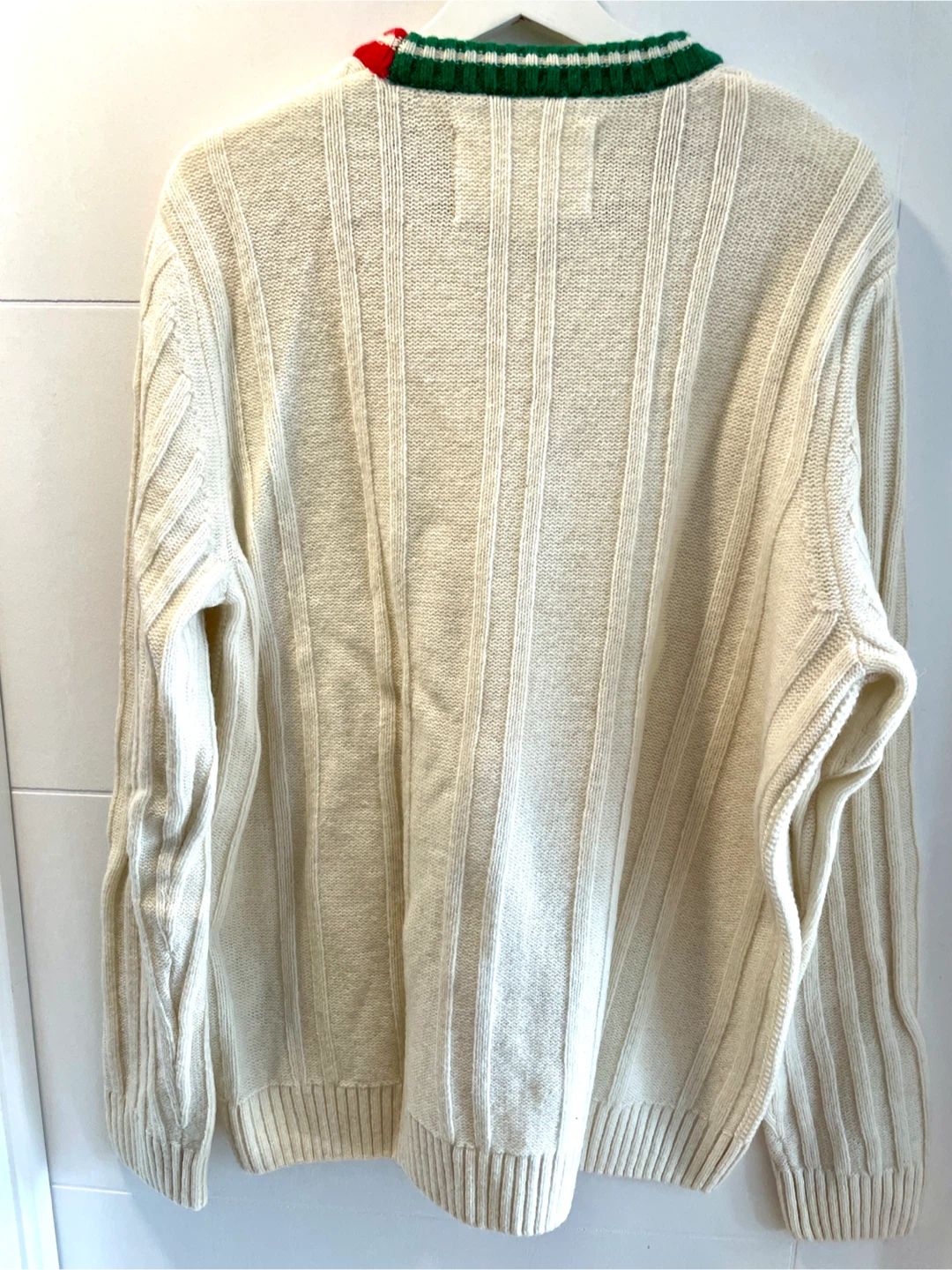 Iconic Hudson’s Bay Stripes Unisex Cable-Knit Sweater - Large - photo 3