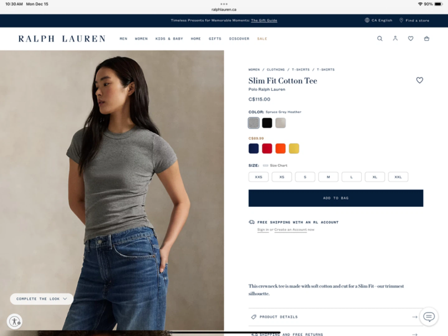 Polo Ralph Lauren XS Leggings, t-shirt and cardigan - photo 4