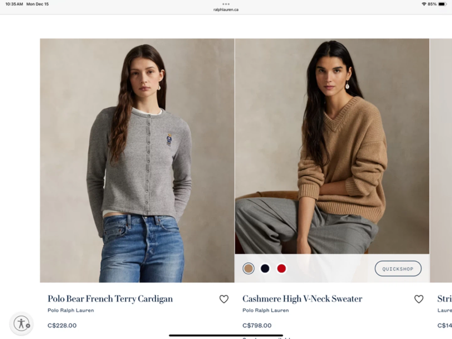Polo Ralph Lauren XS Leggings, t-shirt and cardigan - photo 5