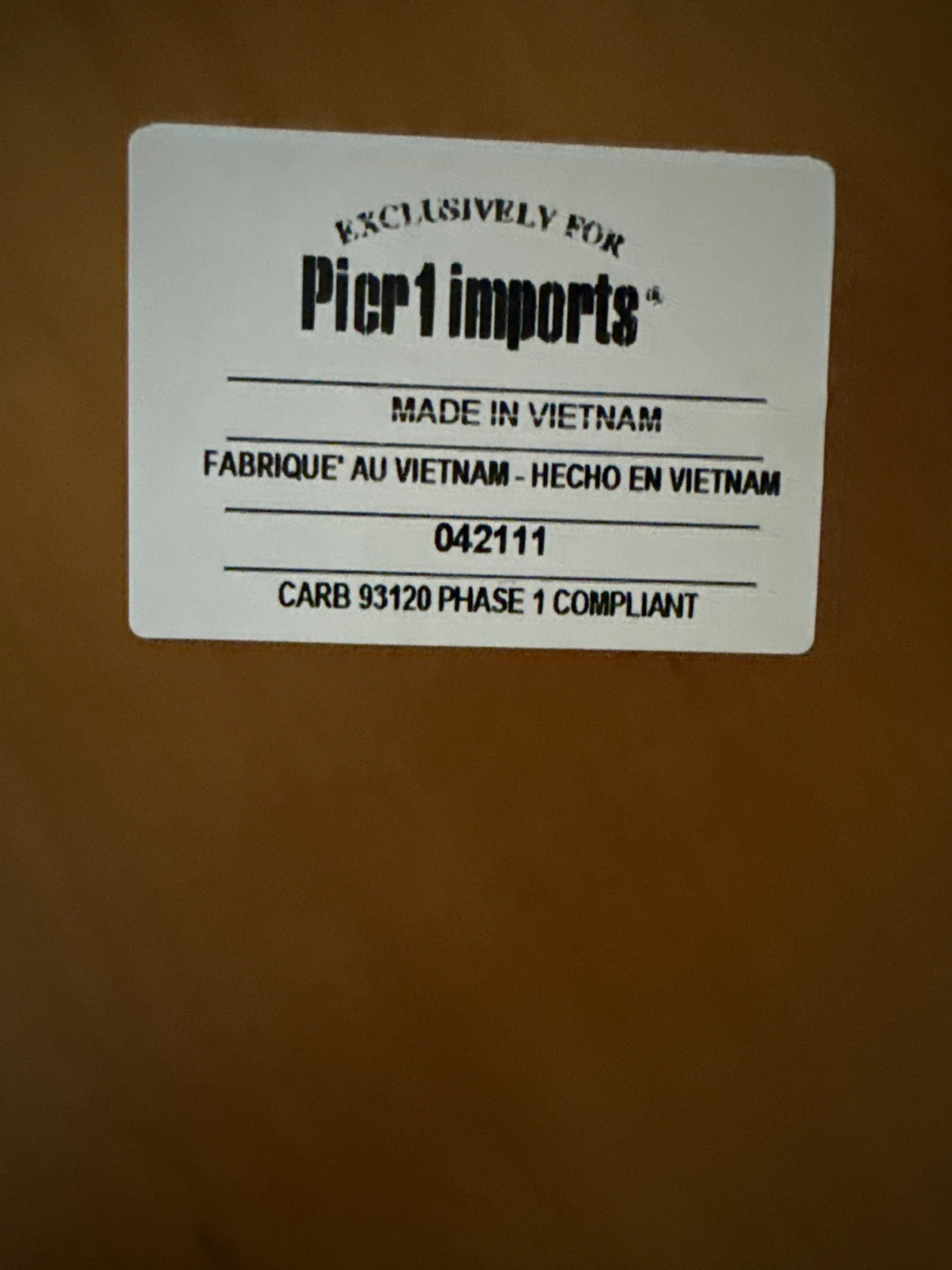Pier 1 Imports Dining Table with 4 Chairs - photo 5