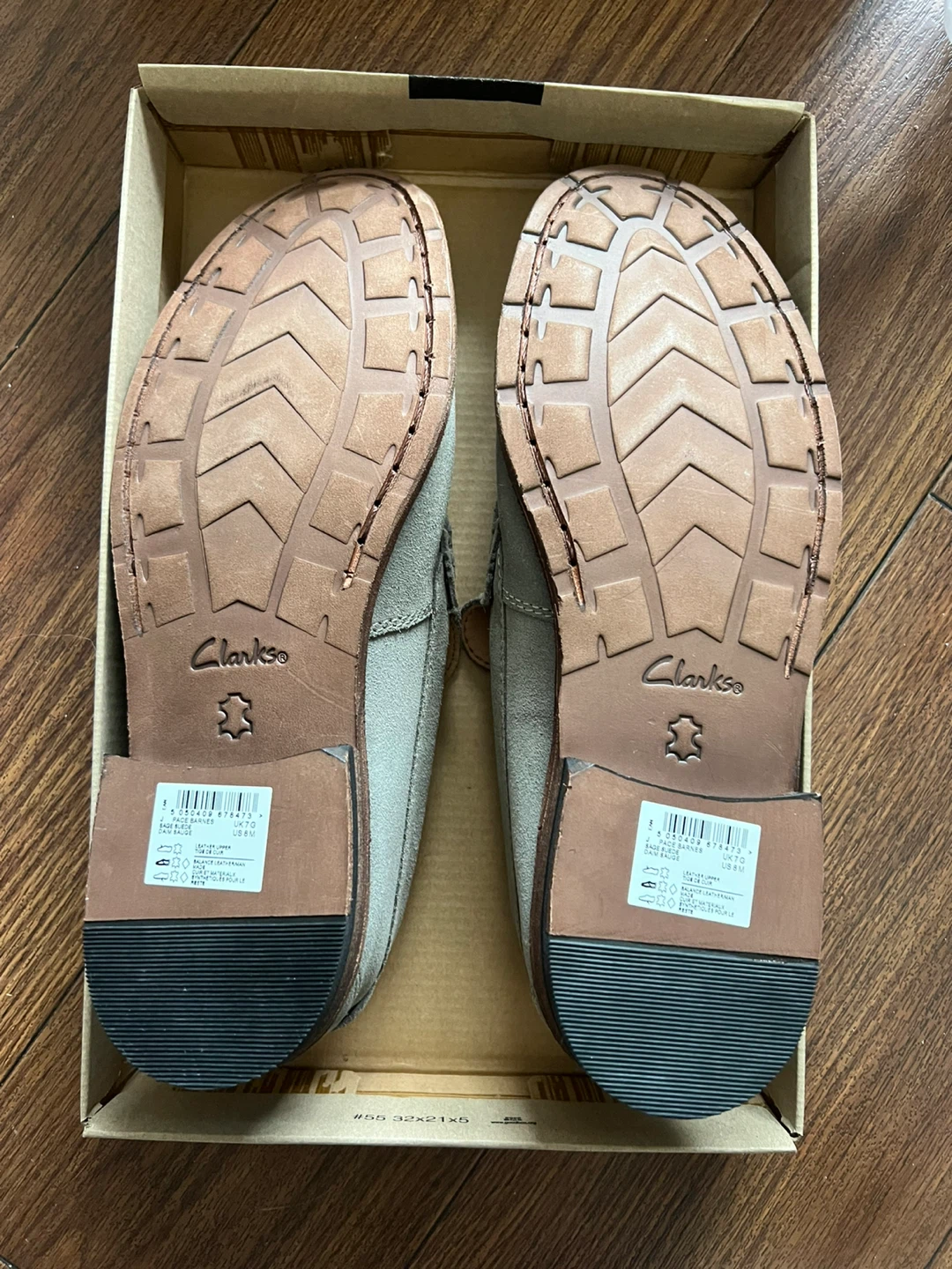 Clarks Men's Suede Loafers, Size 8US - photo 4