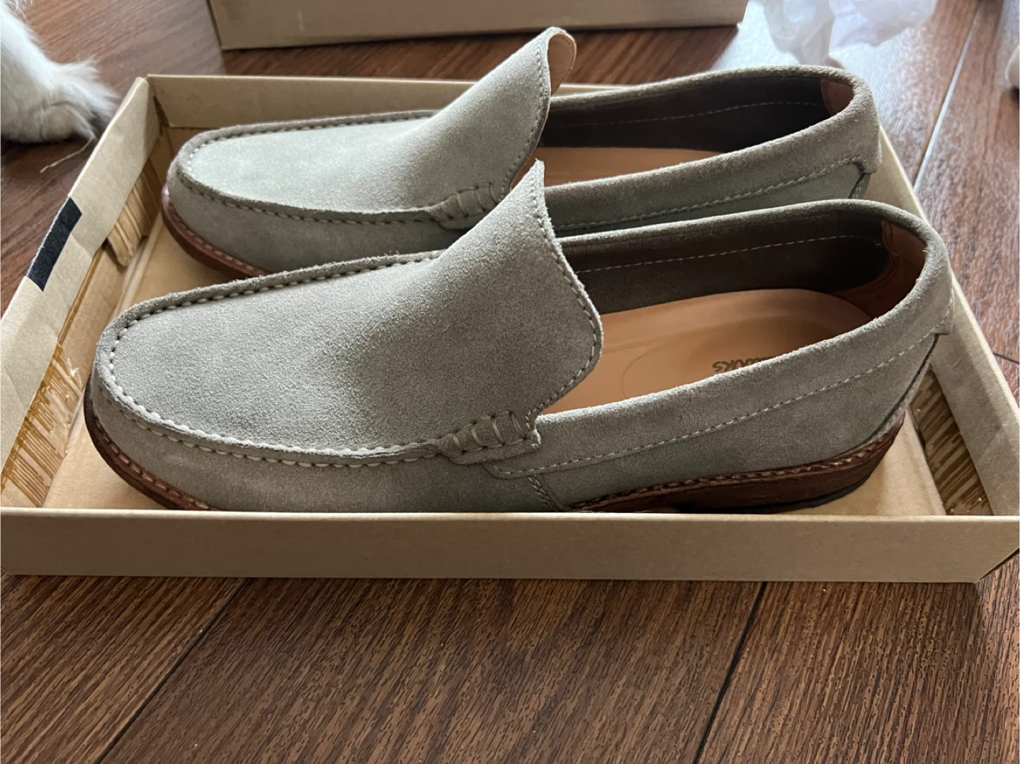 Clarks Men's Suede Loafers, Size 8US - photo 3