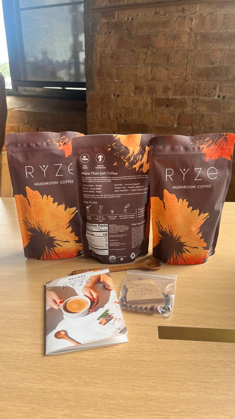 RYZE Mushroom Coffee 3 bags