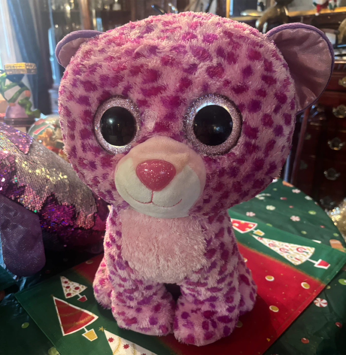 Ty Beanie Boos Safari Leopard Plush