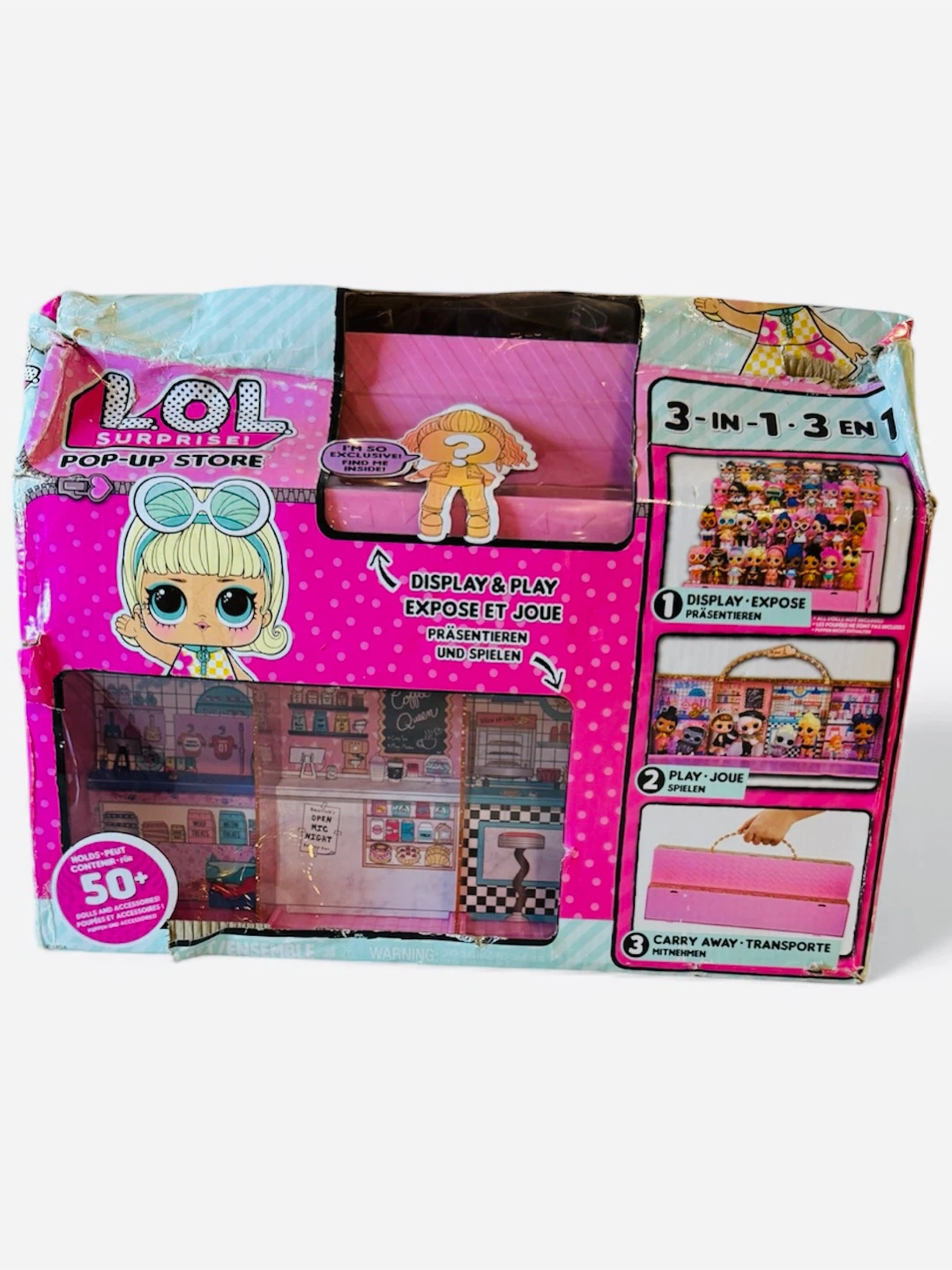 LOL Surprise! Pop-Up Store 3-in-1 Playset