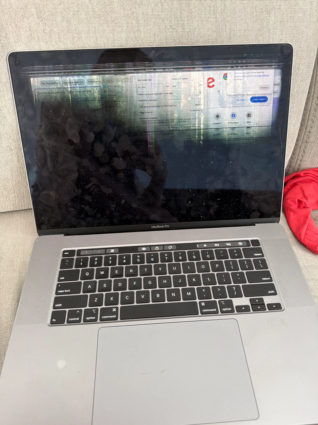 MacBook Pro 16” 2.6ghz i7 16gb ram 500gb