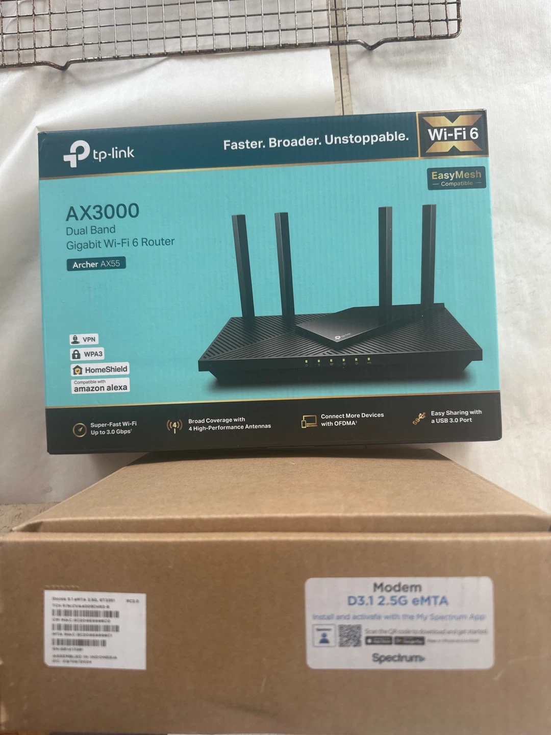 TP-Link AX3000 Dual Band Wi-Fi 6 Router - photo 4