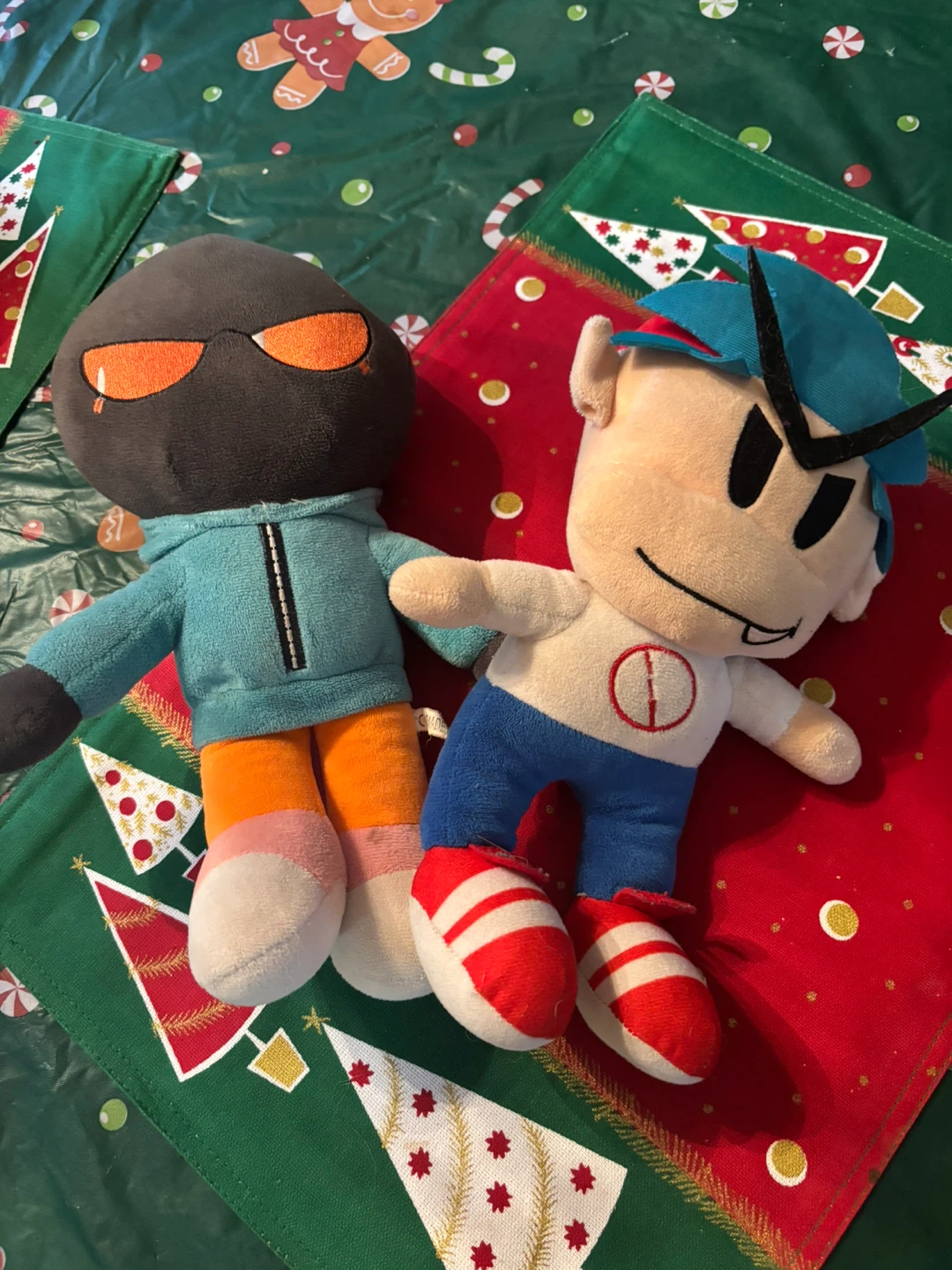 Friday Night Funkin' Boyfriend & Whitty Plush Set