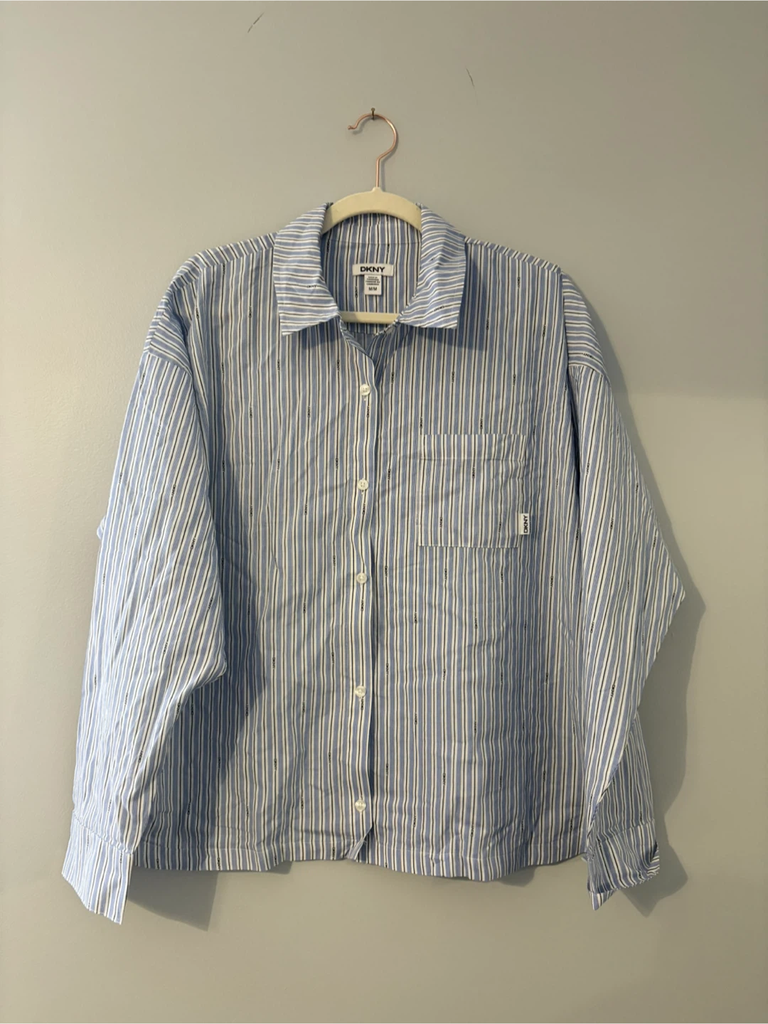 DKNY Striped Shirt, Size M/M