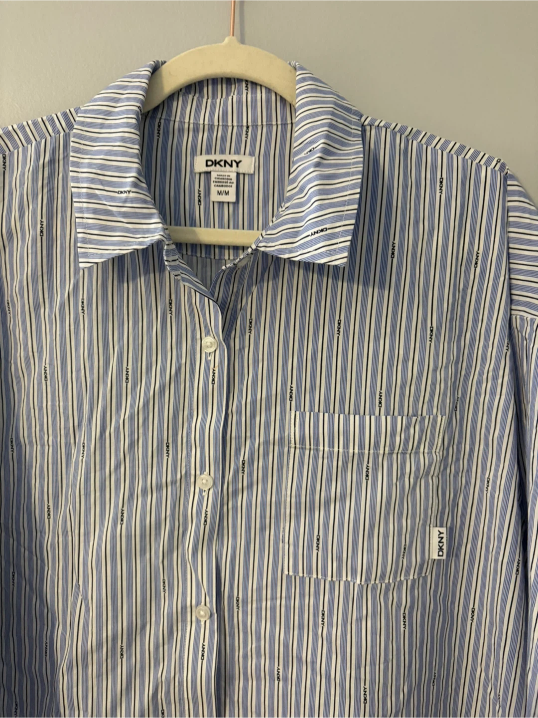 DKNY Striped Shirt, Size M/M - photo 2