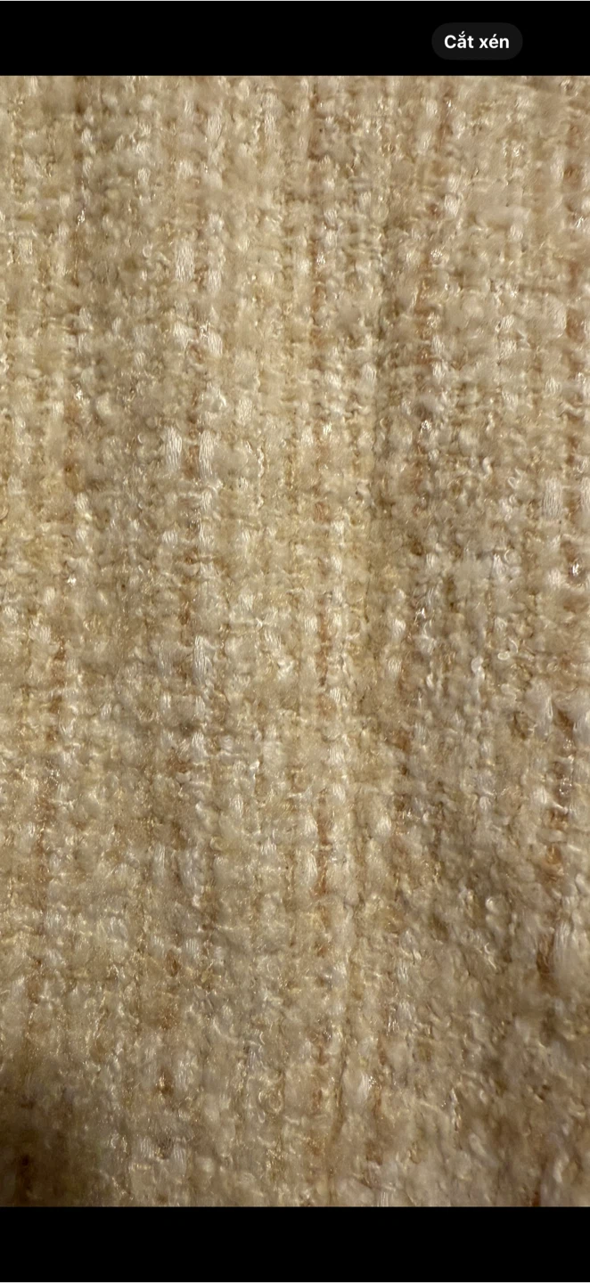 Beige Tweed Jacket.(6475621363)message - photo 3