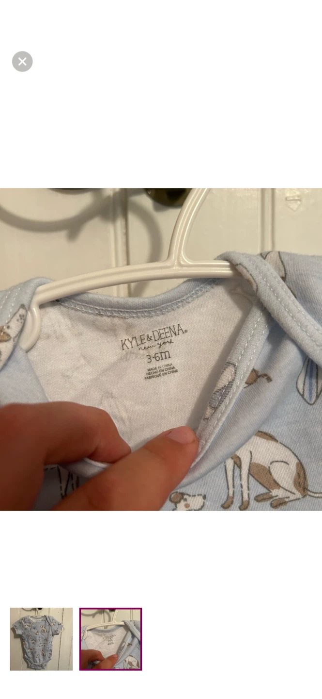 Kyle & Deena Baby Onesie 3-6M - photo 2