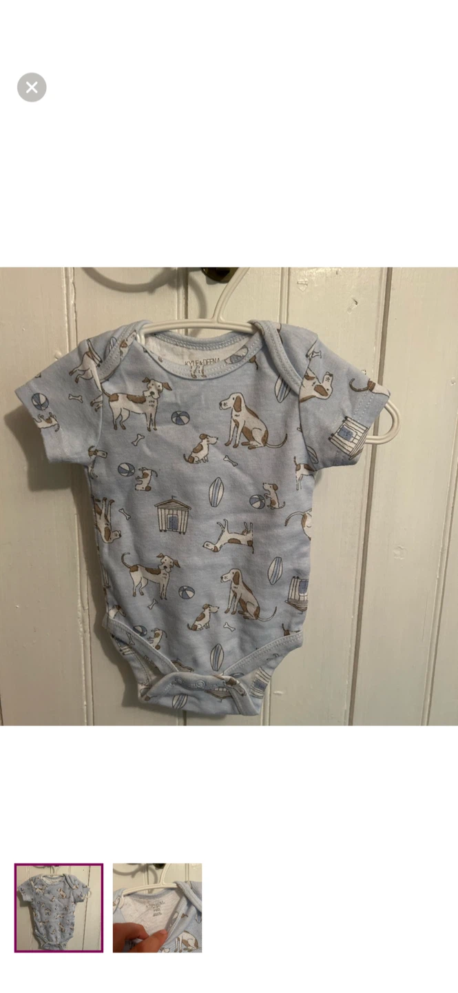 Kyle & Deena Baby Onesie 3-6M