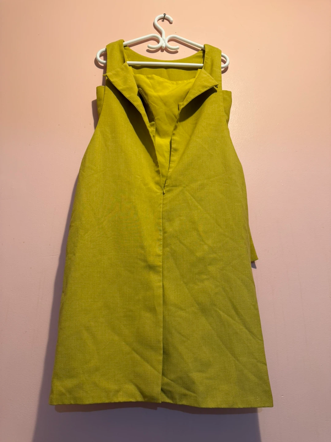 Green Sleeveless Dress(6475621363)message - photo 2
