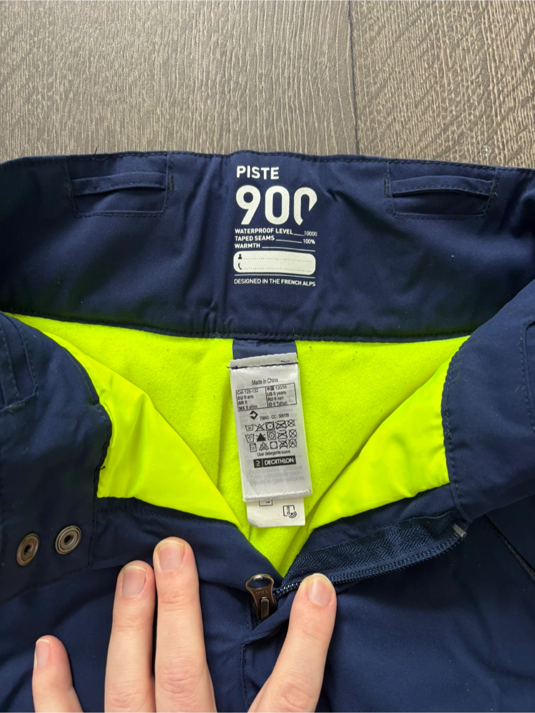 Wedze Piste 900 Kids' Ski Pants, Size 8 - photo 5