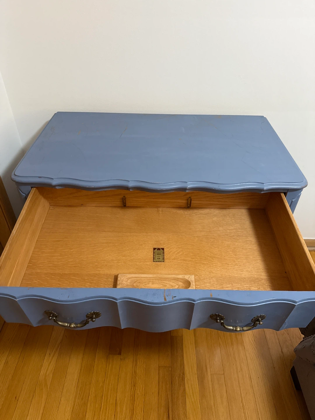 Blue Solid White Ash Dresser - photo 3