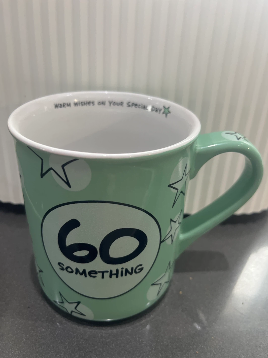 60 Something Mug - Mint Green