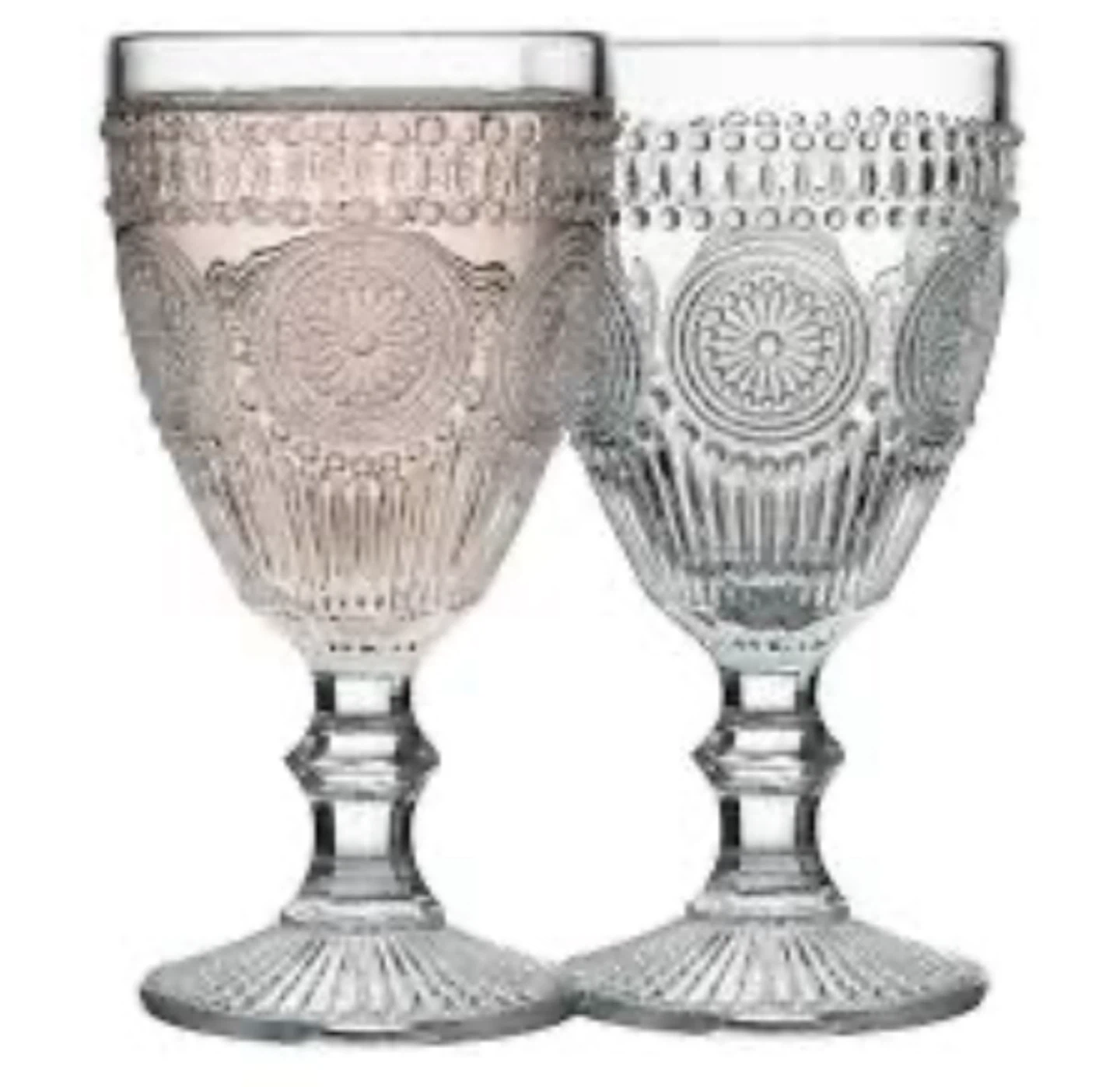 URBNLIVING Jar Set of 2+ clear vintage glasses - photo 2