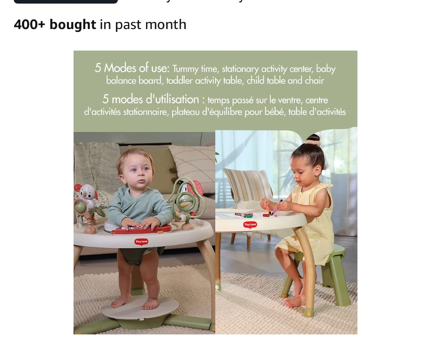 Tiny Love 5-in-1 Here I Grow Stationary Activity Center - photo 4