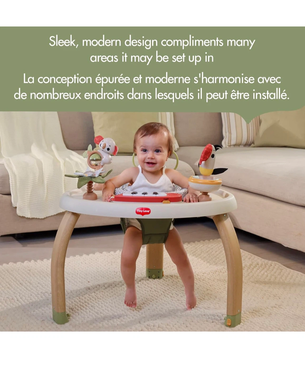 Tiny Love 5-in-1 Here I Grow Stationary Activity Center - photo 5