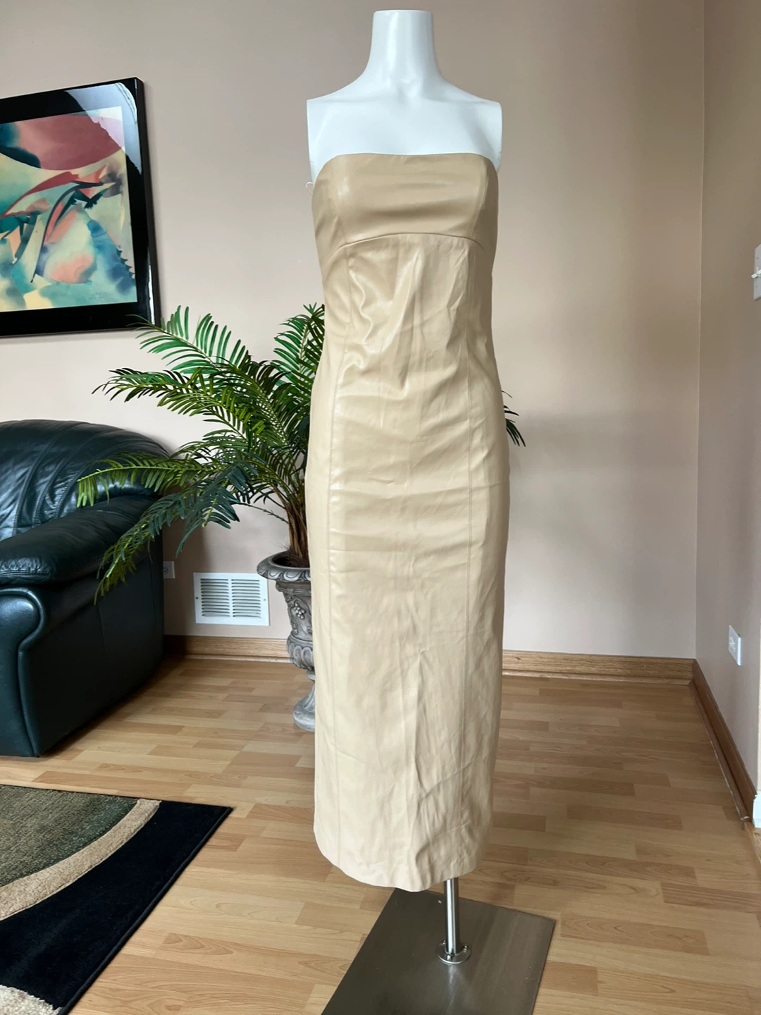 Strapless new women dress in sz S