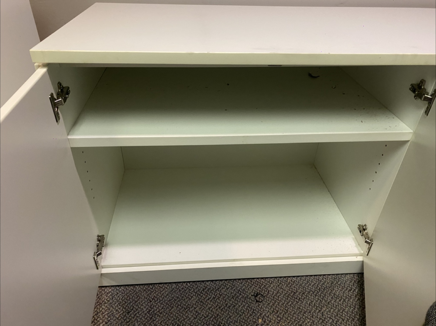 White Cabinet with Drawers - photo 2