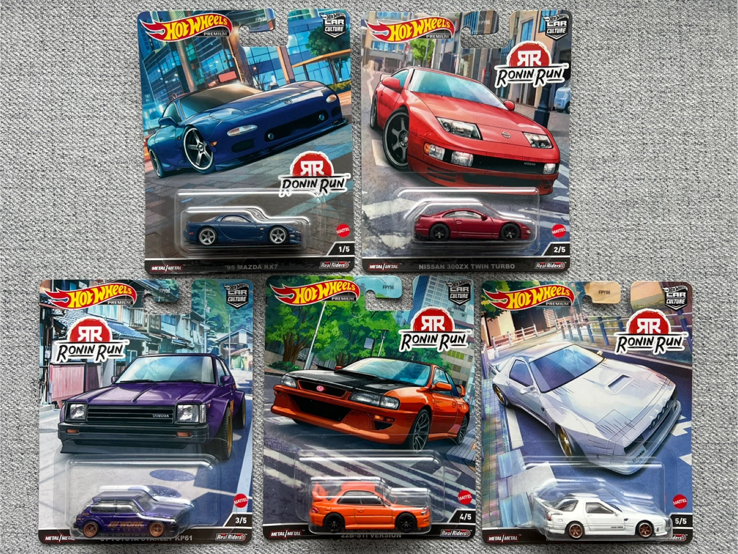 Hot Wheels Premium - Ronin Run Car Culture Set