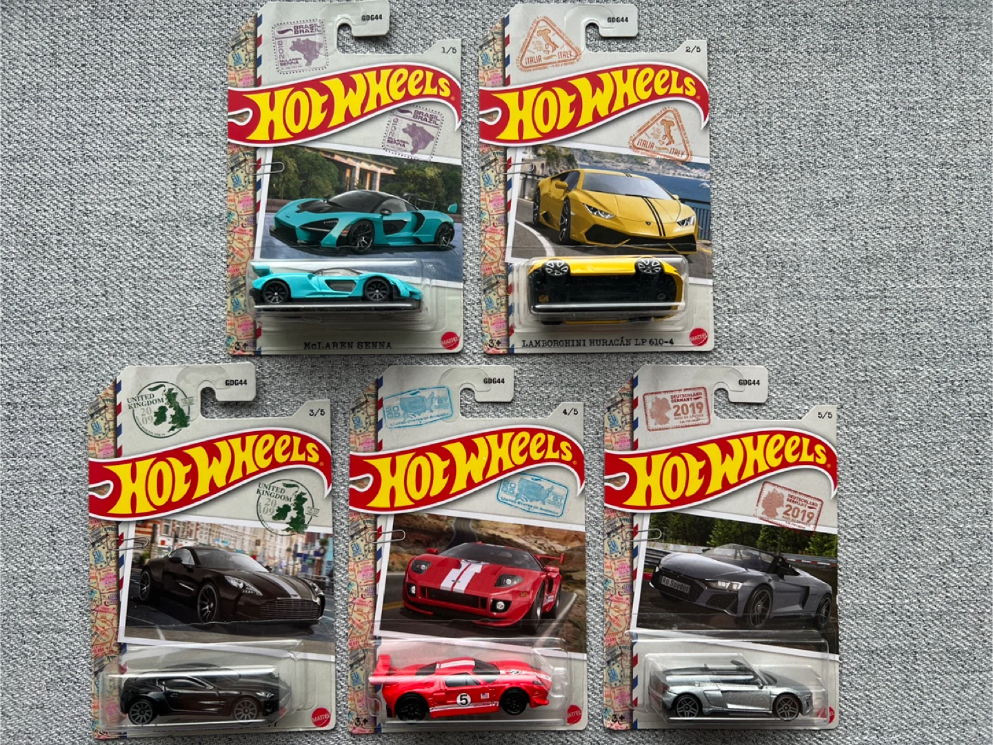 Hot Wheels - GDG44 Sports Car Set