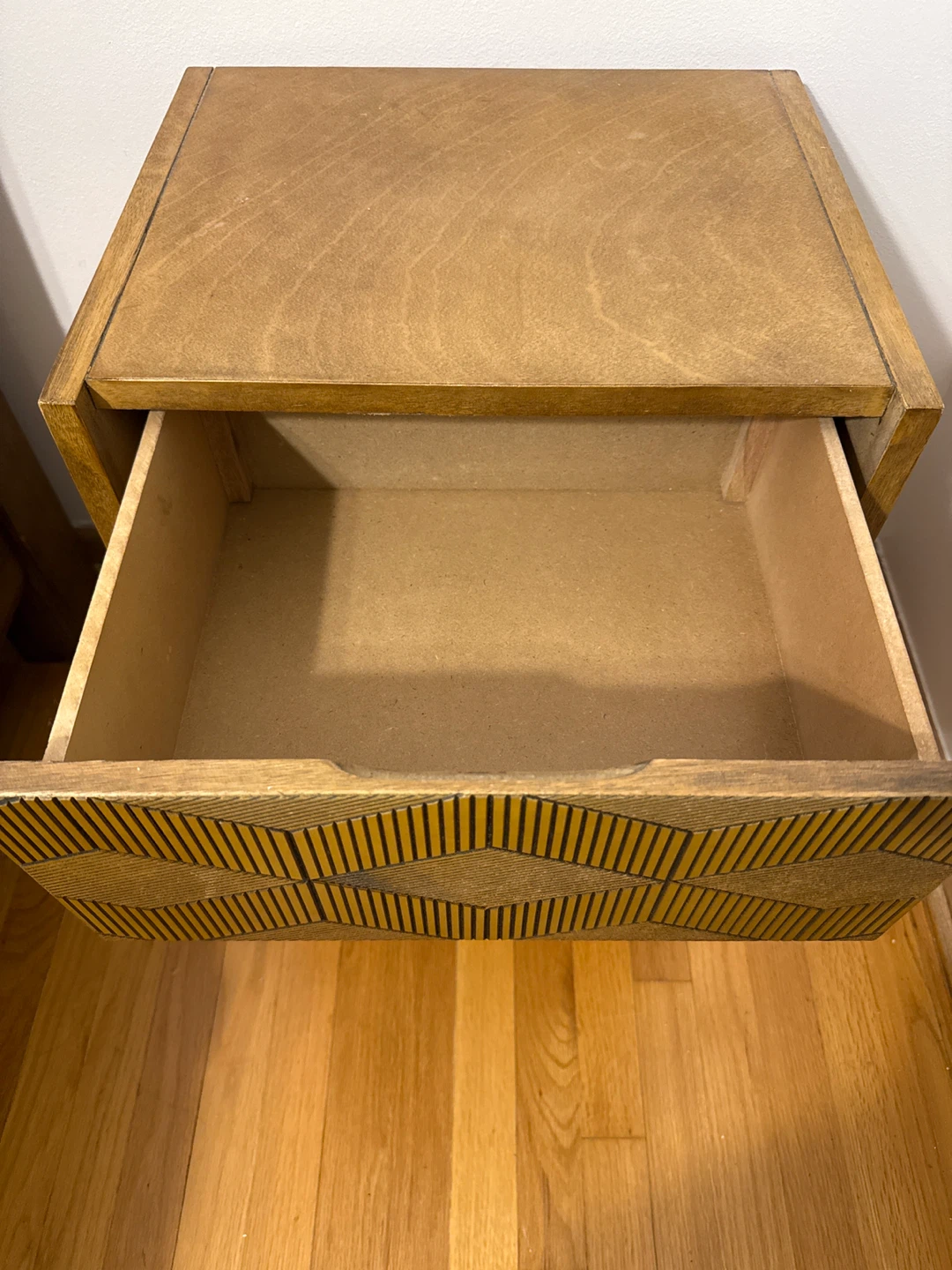 Wooden Side Table with Drawer - photo 2