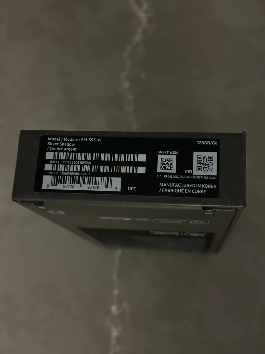New Samsung Galaxy S25 - Silver Shadow - 128GB - photo 3