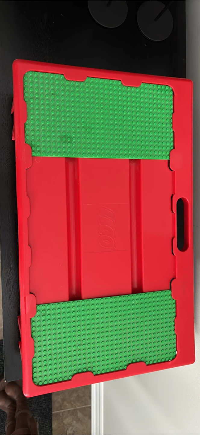 Vintage LEGO Red Brick Storage Box