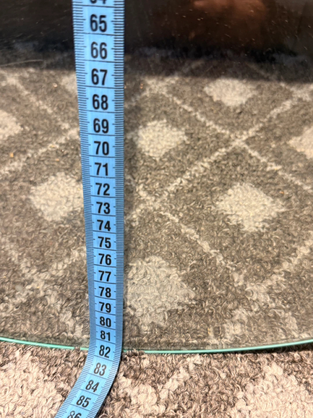 Round Glass Table Top - 84cm Diameter - photo 3