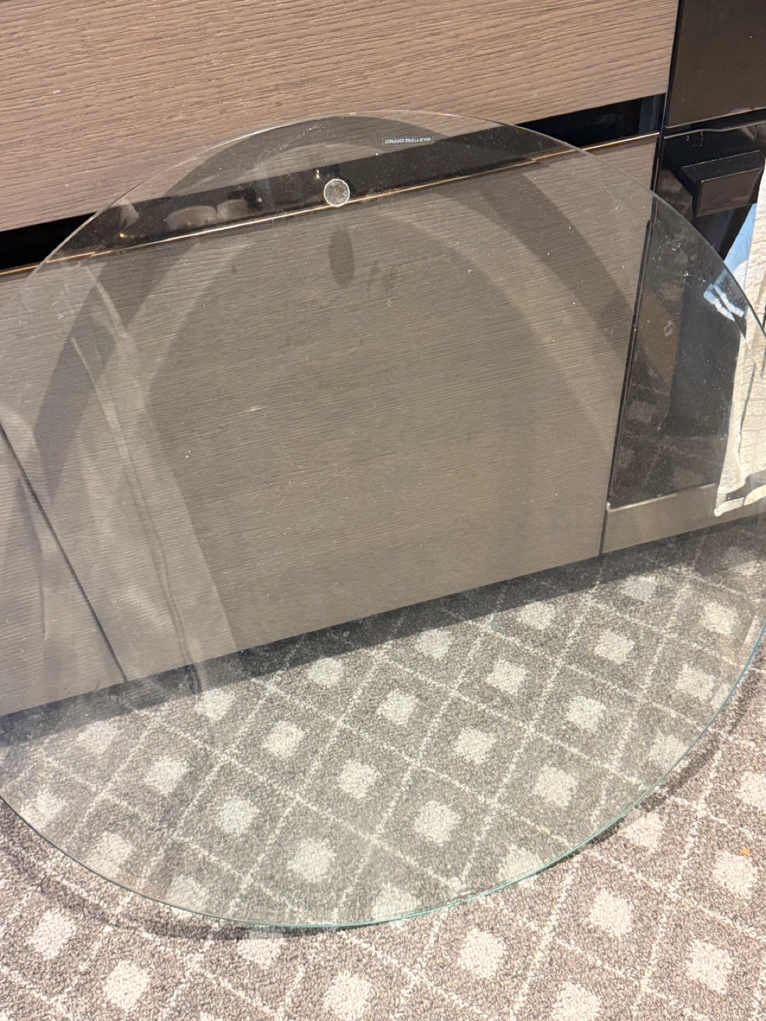 Round Glass Table Top - 84cm Diameter - photo 5