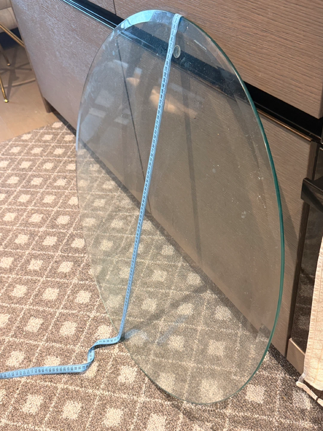 Round Glass Table Top - 84cm Diameter - photo 2