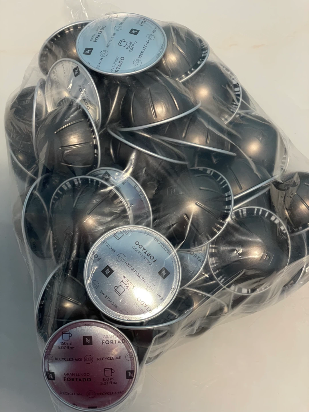 Nespresso Gran Lungo vertuo Coffee Pods Fortado Costa Rica